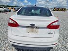 2018 Ford Fiesta S Белый vin: 3FADP4AJ6JM111538