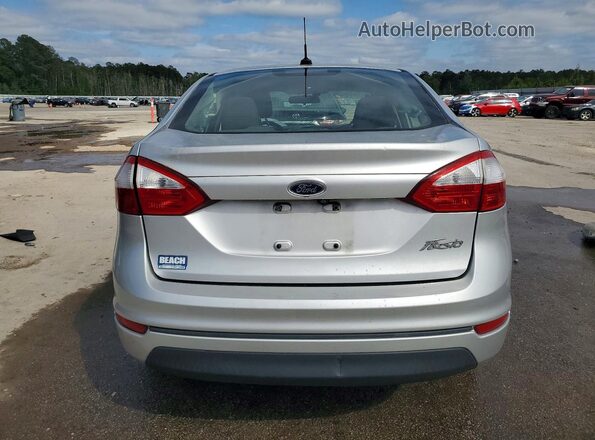 3FADP4AJ6JM144927 2018 FORD FIESTA Серебряный Вид сзади