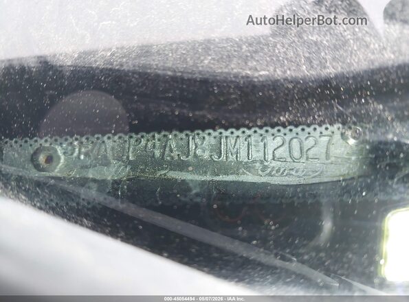 3FADP4AJ8JM112027 2018 FORD FIESTA Белый Вид подкапотного пространства
