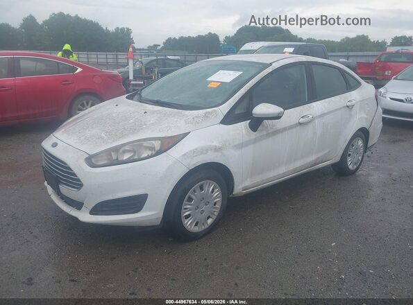 3FADP4AJ9KM153168 2019 FORD FIESTA Белый Передняя левая четверть