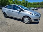 2019 Ford Fiesta S Silver vin: 3FADP4AJXKM129462