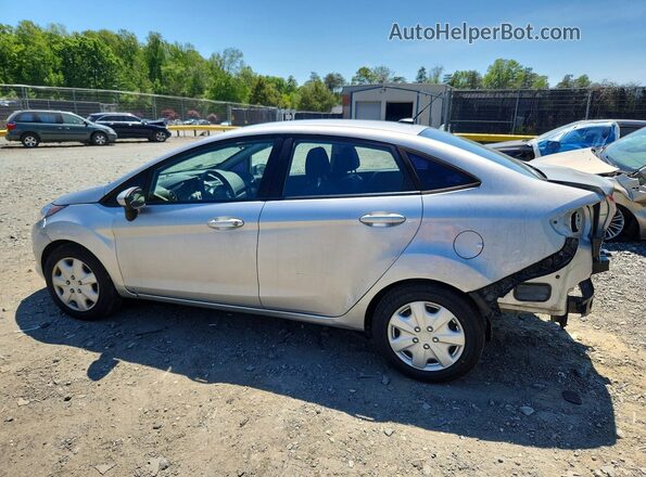 3FADP4AJXKM129462 2019 FORD FIESTA Silver Trasero izquierdo