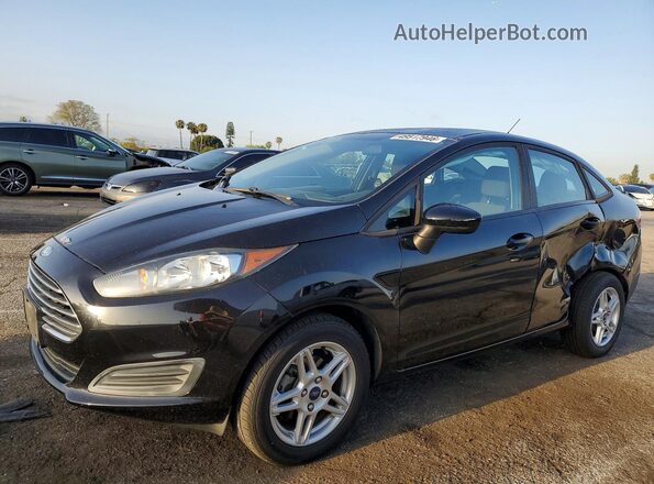 3FADP4BJ0HM132944 2017 FORD FIESTA Black Передня ліва чверть