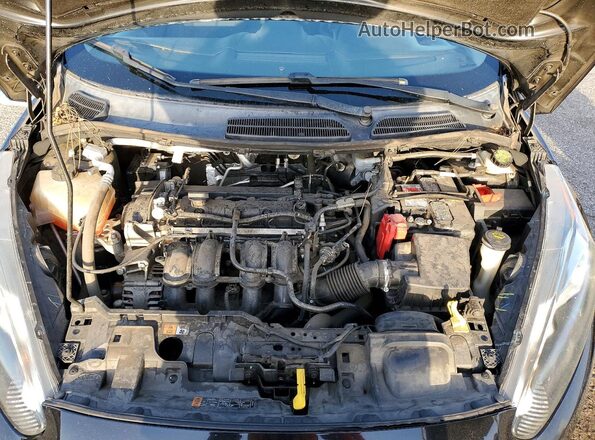 3FADP4BJ0HM132944 2017 FORD FIESTA Black Вид задньої частини салону