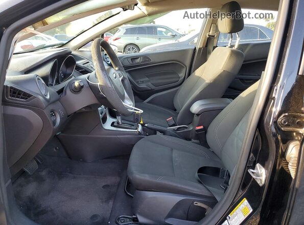 3FADP4BJ0HM132944 2017 FORD FIESTA Black Вид салону спереду