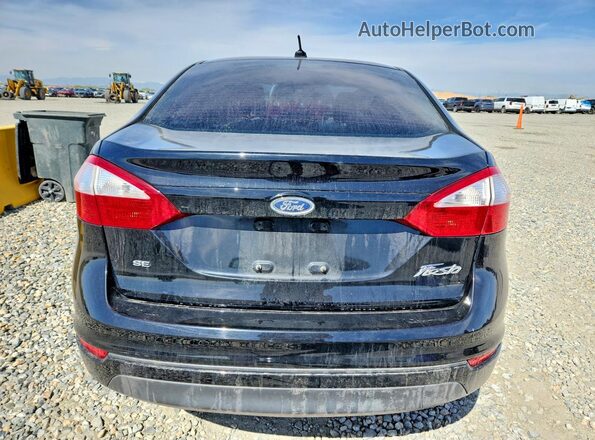 3FADP4BJ0HM166169 2017 FORD FIESTA Black Rear view