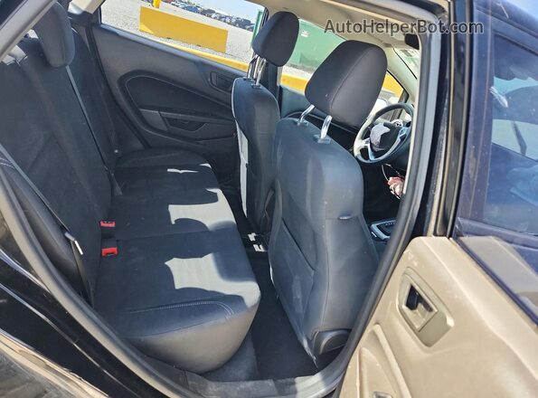 3FADP4BJ0HM166169 2017 FORD FIESTA Black Rear seats view