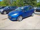 2018 Ford Fiesta Se Blue vin: 3FADP4BJ0JM111775