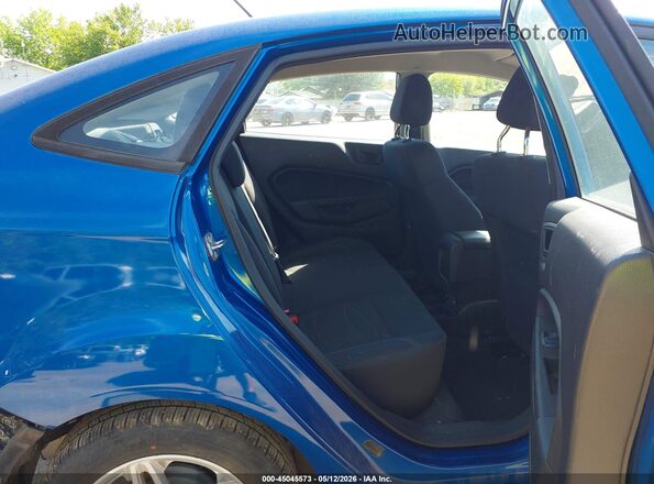3FADP4BJ0JM111775 2018 FORD FIESTA Blue Vista de la etiqueta del VIN