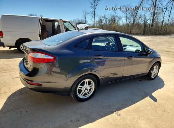 3FADP4BJ0JM122923 2018 FORD FIESTA Серый Задняя правая четверть
