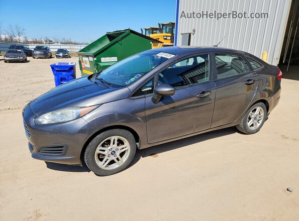 3FADP4BJ0JM122923 2018 FORD FIESTA Серый Передняя левая четверть