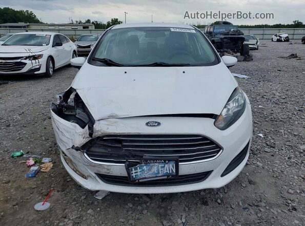 3FADP4BJ0KM117500 2019 FORD FIESTA Белый Вид спереди