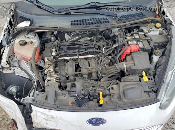 3FADP4BJ0KM117500 2019 FORD FIESTA Белый Вид задней части салона