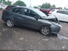 2019 Ford Fiesta Se Gray vin: 3FADP4BJ0KM125645