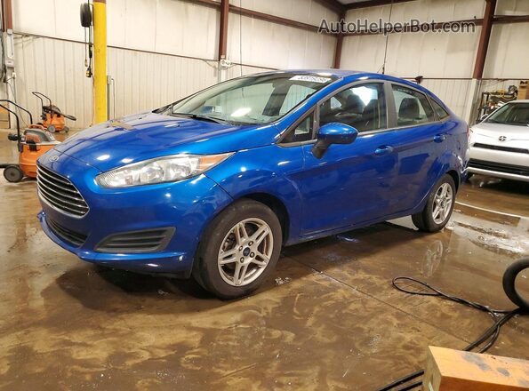 3FADP4BJ1JM133395 2018 FORD FIESTA Blue Front left