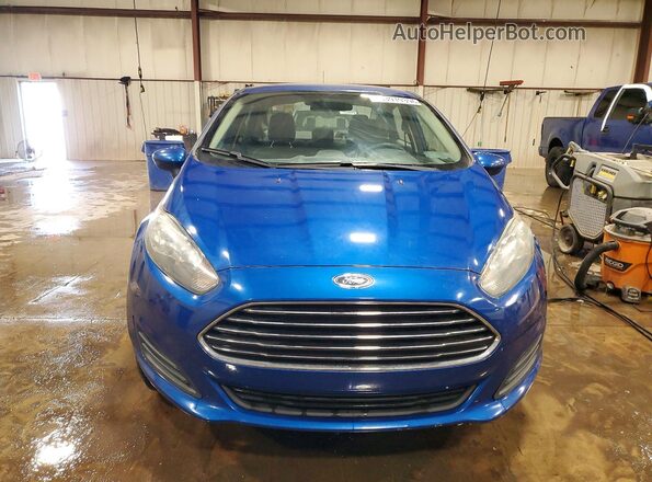 3FADP4BJ1JM133395 2018 FORD FIESTA Blue Front view