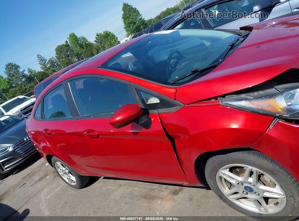 3FADP4BJ1JM138242 2018 FORD FIESTA Красный Вид задней части салона