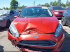 2018 Ford Fiesta Se Красный vin: 3FADP4BJ1JM138242