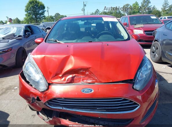 3FADP4BJ1JM138242 2018 FORD FIESTA Красный Вид щитка приборов