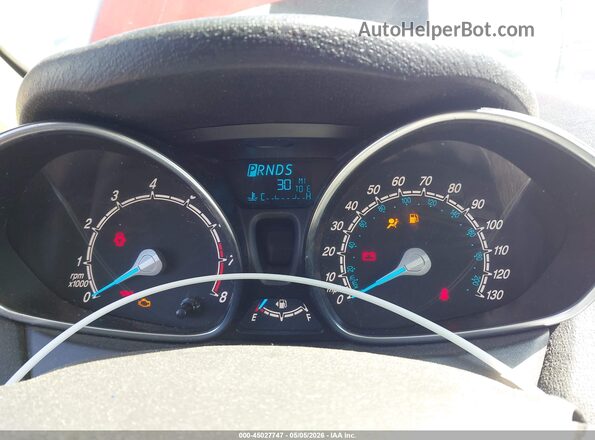 3FADP4BJ1JM138242 2018 FORD FIESTA Красный Вид задних сидений