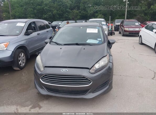 3FADP4BJ1KM125962 2019 FORD FIESTA Gray Widok zestawu wskaźników