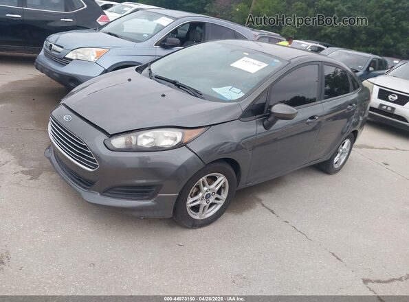 3FADP4BJ1KM125962 2019 FORD FIESTA Gray Przód lewy