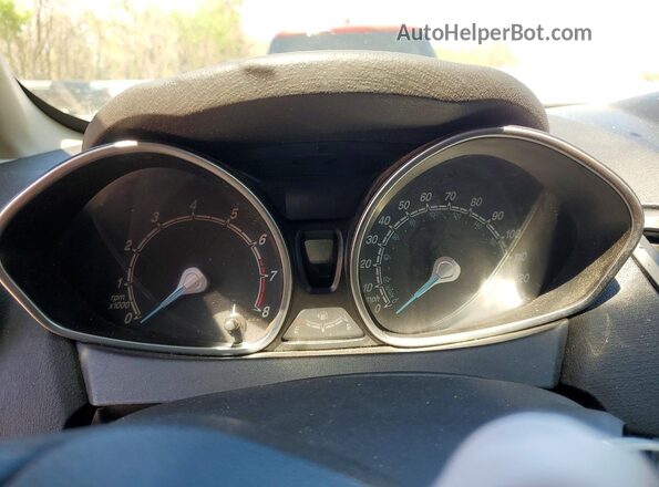 3FADP4BJ1KM132281 2019 FORD FIESTA Белый Вид щитка приборов