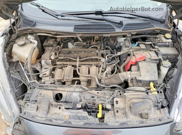 3FADP4BJ1KM132359 2019 FORD FIESTA Gray Widok wnętrza z tyłu