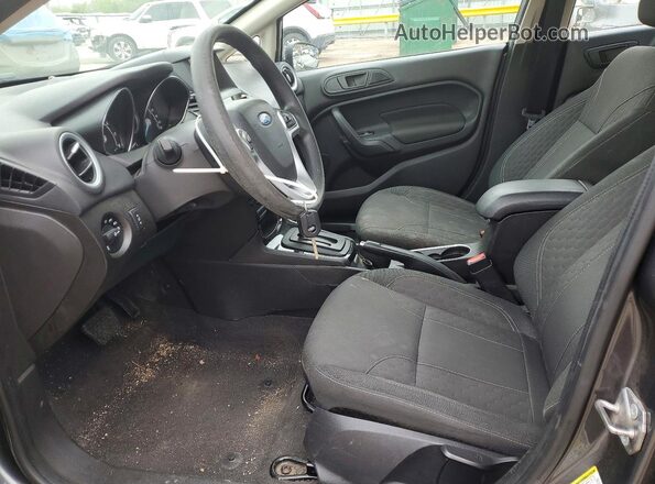 3FADP4BJ1KM132359 2019 FORD FIESTA Gray Widok wnętrza z przodu