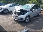 2019 Ford Fiesta Se Silver vin: 3FADP4BJ1KM147301
