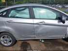 2019 Ford Fiesta Se Silver vin: 3FADP4BJ1KM147301