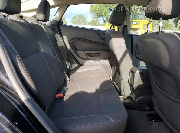 3FADP4BJ1KM162929 2019 FORD FIESTA Black Vista de los asientos traseros