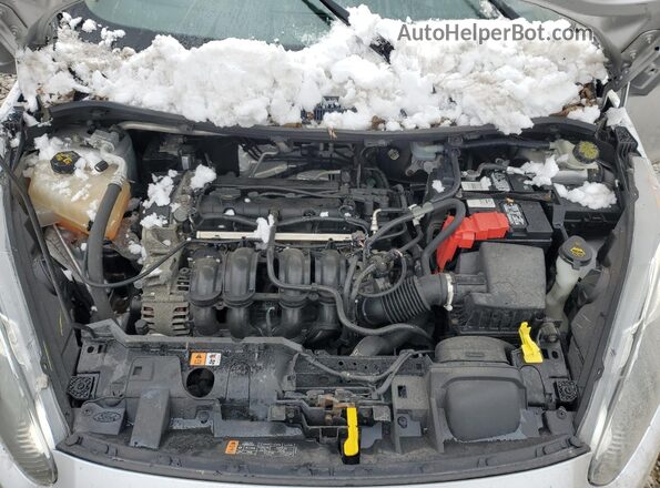 3FADP4BJ2HM128989 2017 FORD FIESTA Серый Вид задней части салона