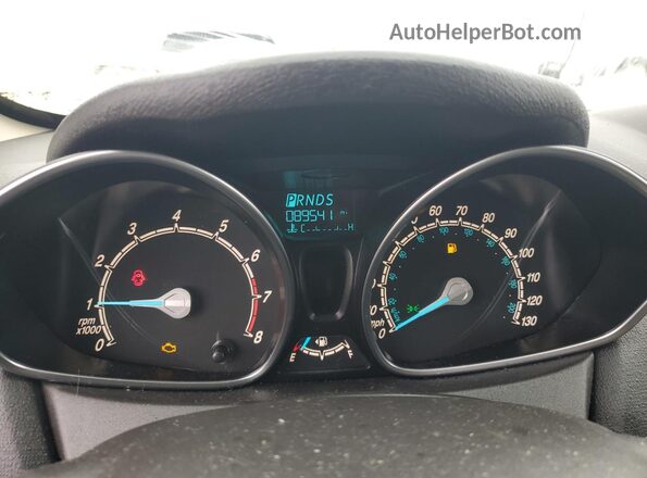 3FADP4BJ2HM128989 2017 FORD FIESTA Серый Вид щитка приборов