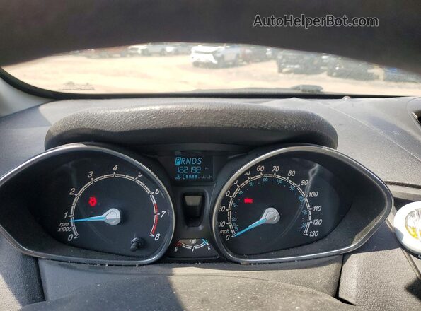 3FADP4BJ2HM138566 2017 FORD FIESTA Gray Widok zestawu wskaźników