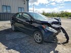 2018 Ford Fiesta Se Черный vin: 3FADP4BJ2JM142235