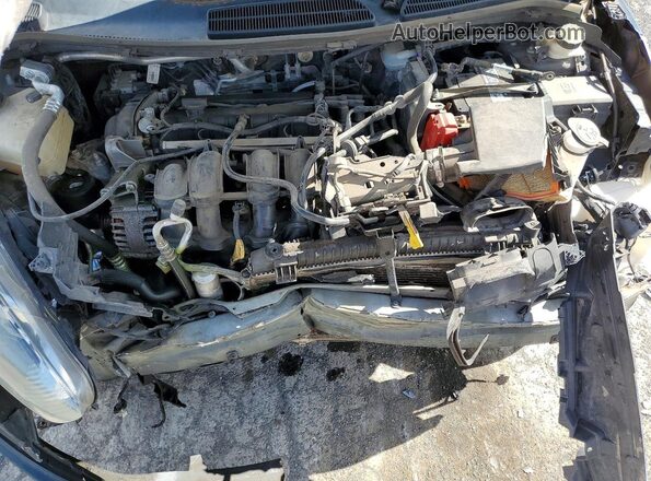 3FADP4BJ2JM142235 2018 FORD FIESTA Черный Вид задней части салона