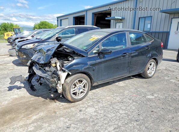 3FADP4BJ2JM142235 2018 FORD FIESTA Черный Передняя левая четверть