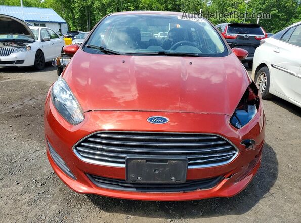 3FADP4BJ2KM108619 2019 FORD FIESTA Оранжевый Вид спереди