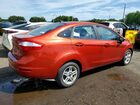 2019 Ford Fiesta Se Оранжевый vin: 3FADP4BJ2KM108619