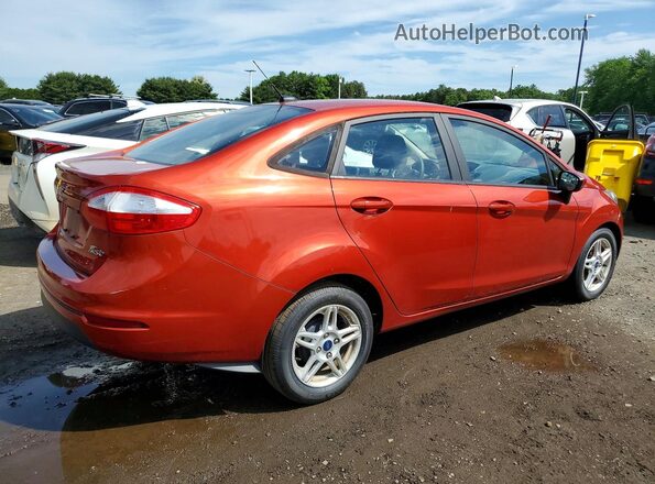 3FADP4BJ2KM108619 2019 FORD FIESTA Оранжевый Задняя правая четверть
