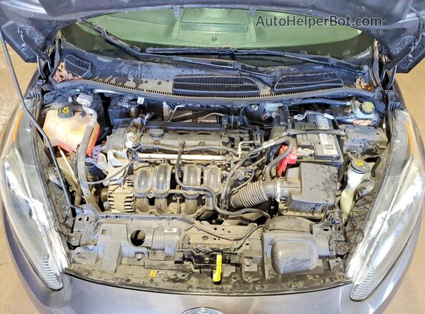 3FADP4BJ3HM140651 2017 FORD FIESTA Серый Вид задней части салона