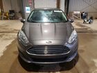 2017 Ford Fiesta Se Серый vin: 3FADP4BJ3HM140651
