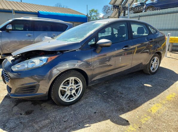 3FADP4BJ3KM104837 2019 FORD FIESTA Charcoal Передня ліва чверть