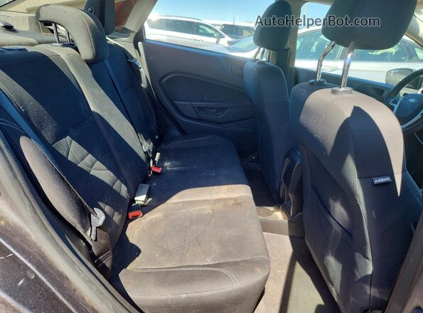 3FADP4BJ3KM104837 2019 FORD FIESTA Charcoal Вид задніх сидінь