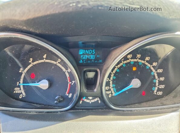 3FADP4BJ3KM104837 2019 FORD FIESTA Charcoal Вид щитка приладів