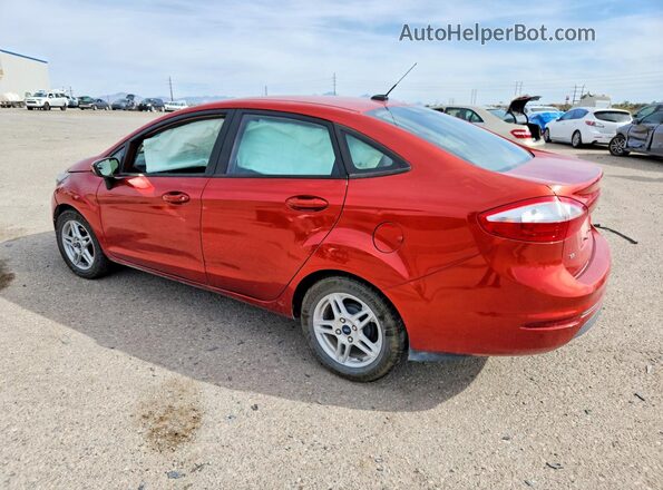 3FADP4BJ3KM121623 2019 FORD FIESTA Maroon Tył lewy