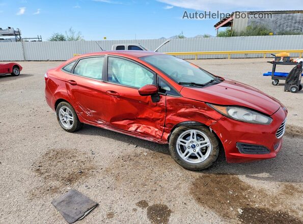 3FADP4BJ3KM121623 2019 FORD FIESTA Maroon Przód prawy