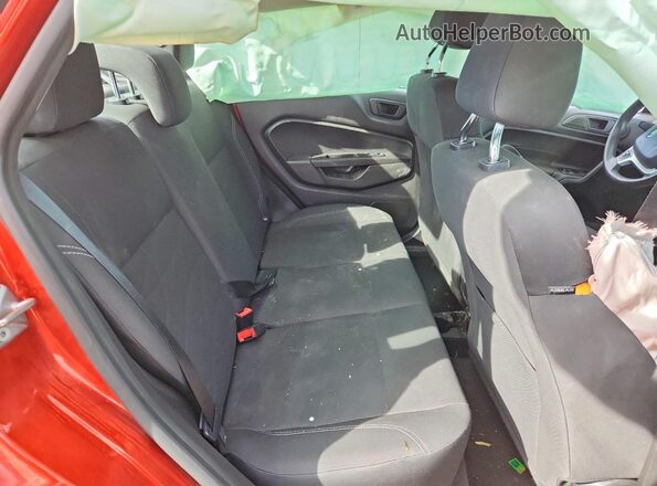 3FADP4BJ3KM121623 2019 FORD FIESTA Maroon Widok tylnych siedzeń