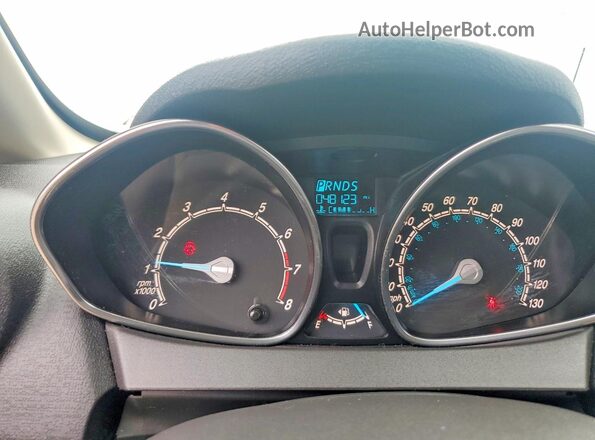 3FADP4BJ3KM147333 2019 FORD FIESTA Turquoise Vista del cuadro de instrumentos